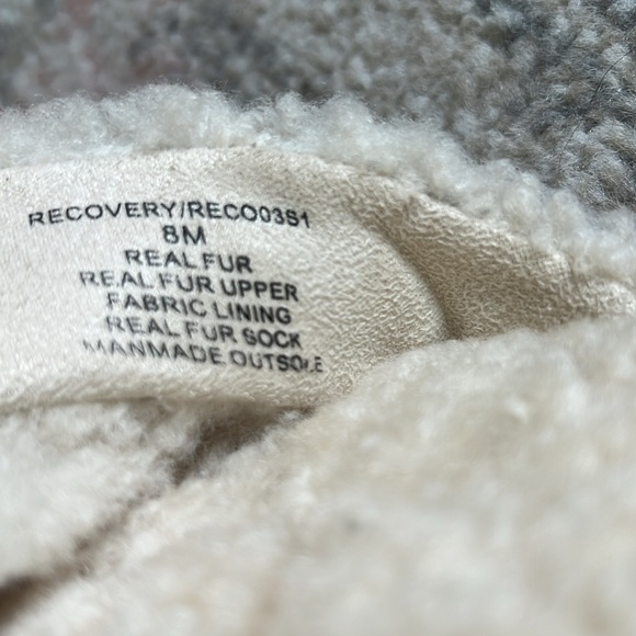 Steve Madden Shearling Slide Sandals - Picture 4 of 4